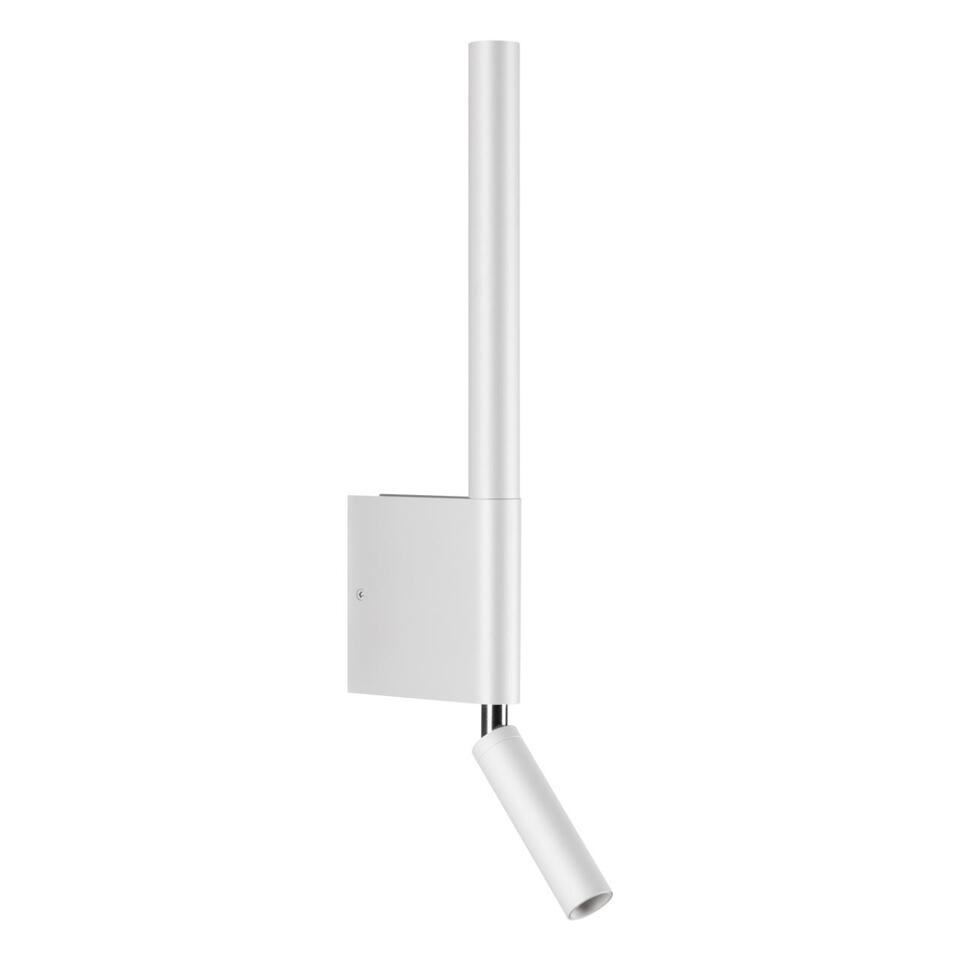 Фото №10  NOVOTECH 359435 OVER NT24 292 белый Светильник настенный с выключателем IP20 LED 5W+3W 220-240V 3000K 320Лм FERMO