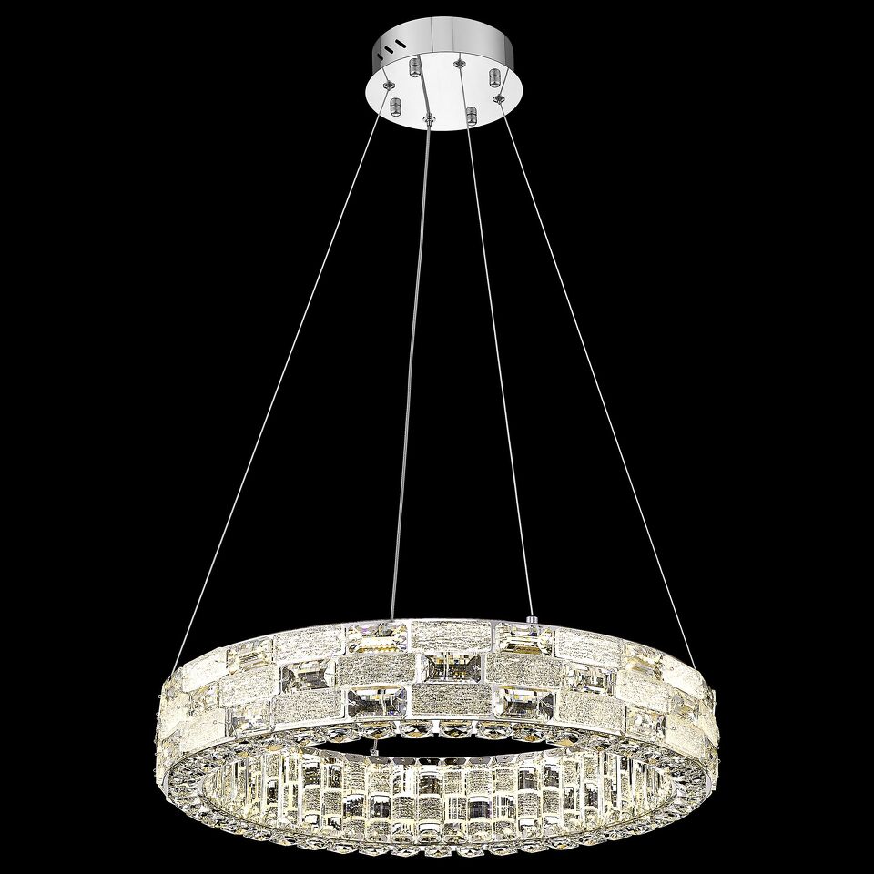 Фото №1  Подвесной светильник WE469.06.103 WERTMARK ELAINE светильник подвесной, LED, 60W, 3000/4000/6000K
