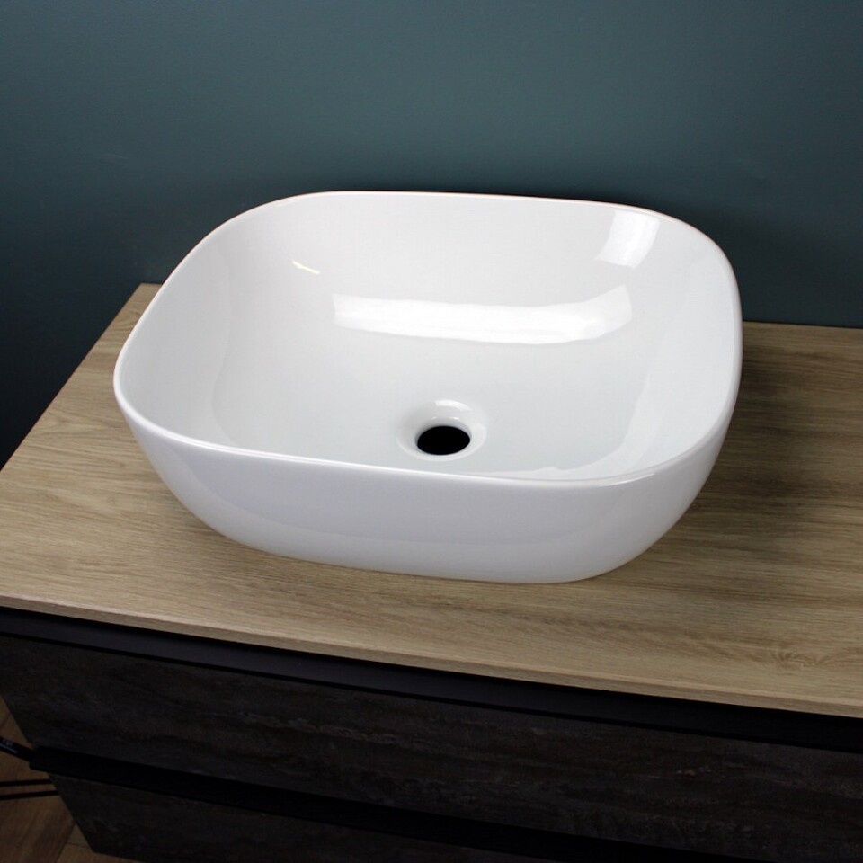 Фото №15  Раковина Teymi Раковина Solli 50 artceramic, накладная, белая T50204