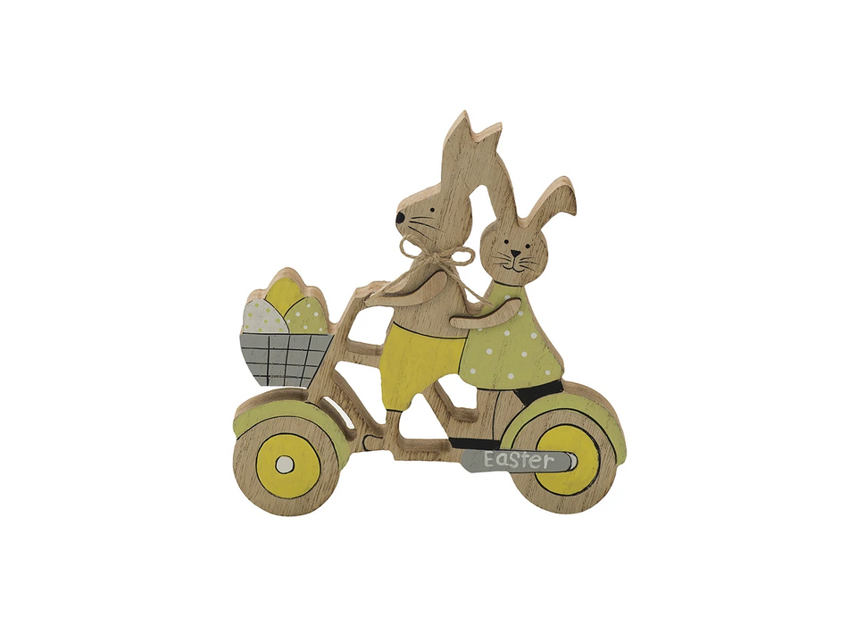 Фото №1  OGOGOHOME Статуэтка Rabbits on Bike