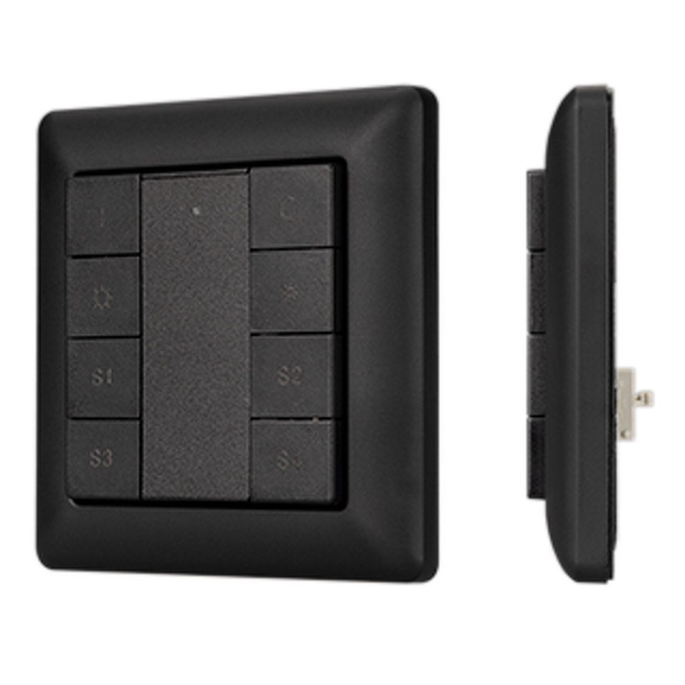 Фото №1  IARL INTELLIGENT ARLIGHT Панель DALI-223-1G-4S-IN-BLACK (BUS) ( -)
