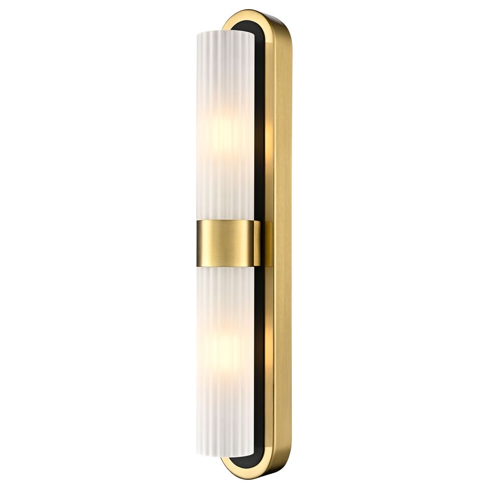 Фото №1  282-401-02 VELANTE Современный стиль светильник настенный, E14-LED, 2x7W