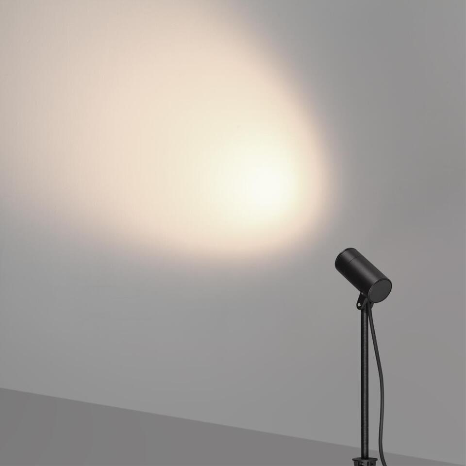 Фото №9  NOVOTECH 359713 STREET NT25 788 черный Светильник грунтовый с переключ. цв. температуры и мощности IP65 LED 3/6/9W 85-265V 2700К\3200К\4000К LANDSCAPE