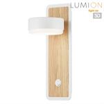 Превью фото №1  LUMION 8263/1W COMFI LN26 432 металл, белый/дерево Бра GX53 LED 1*7W 220V LELAND