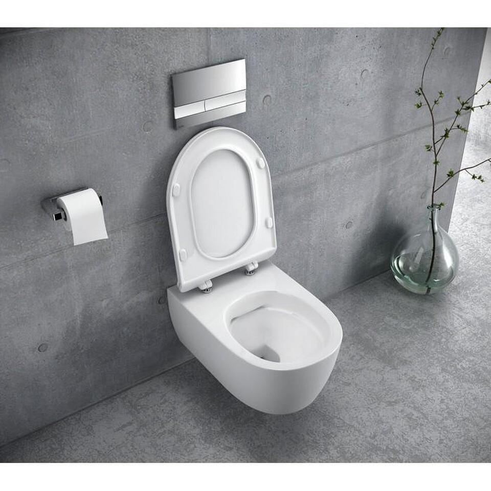 Фото №10  Унитаз Унитаз подвесной EXCELLENT Doto Pure Rim 54