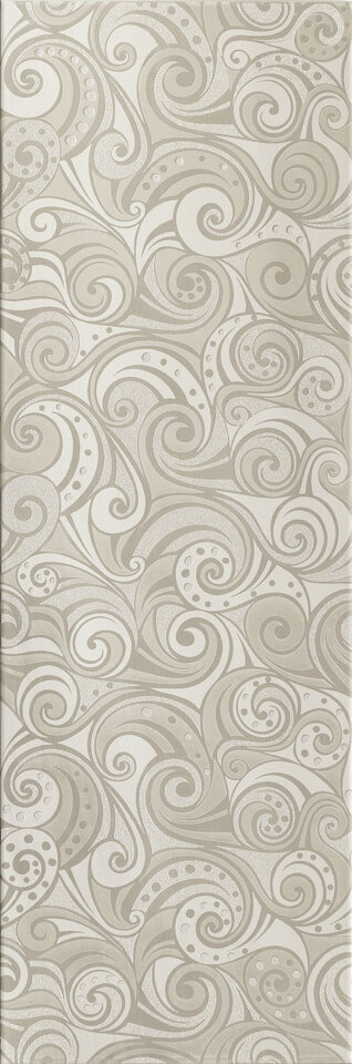 Фото №1  Плитка DOM Ceramiche Керамическая плитка SPOTLIGHT INSERTO IVORY FAVOLA 33,3x100