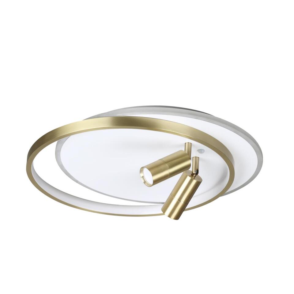 Фото №3  Люстра LUMION 5603/63CL LEDIO LN26 290 белый, золотой Люстра потолочная LED диммир. с ДУ 71W 3000-6000К 220V NAOKO