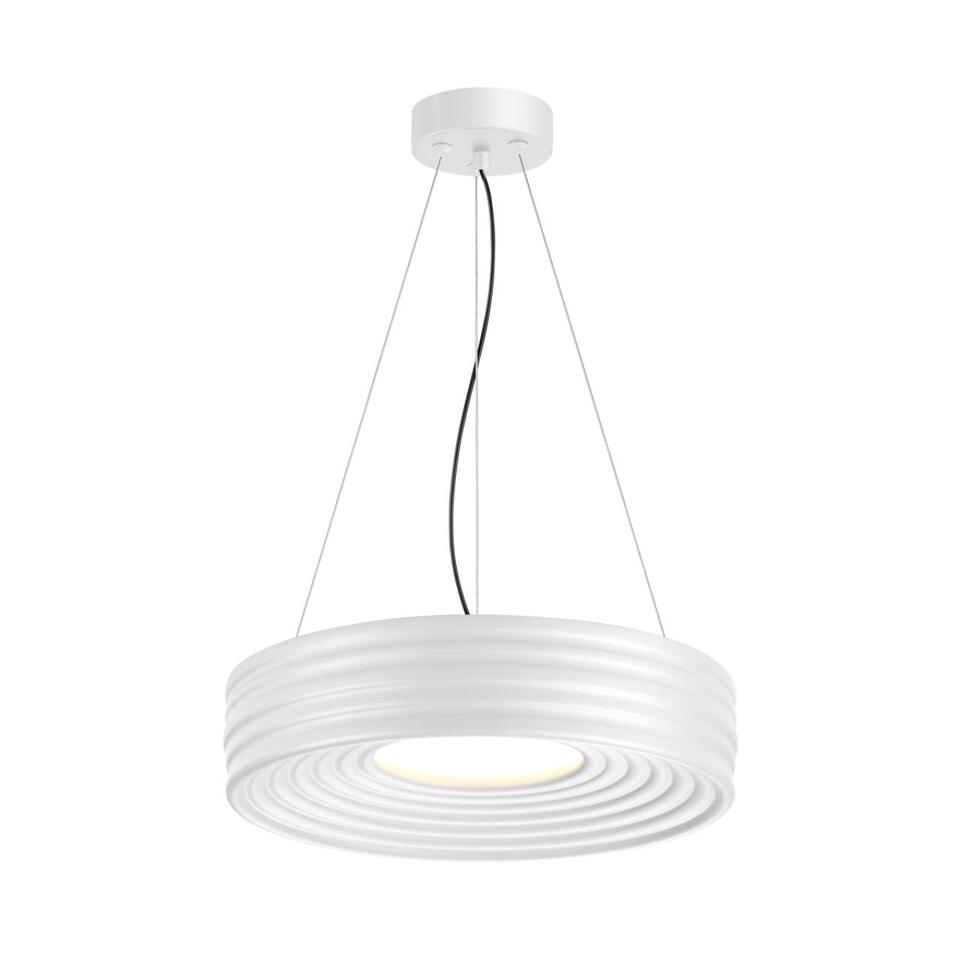 Фото №5  Подвесной светильник SONEX 7704/40L AVRA LED SN 583 Светильник металл/пластик/белый LED 40Вт 4000K D470 IP20 MACARON