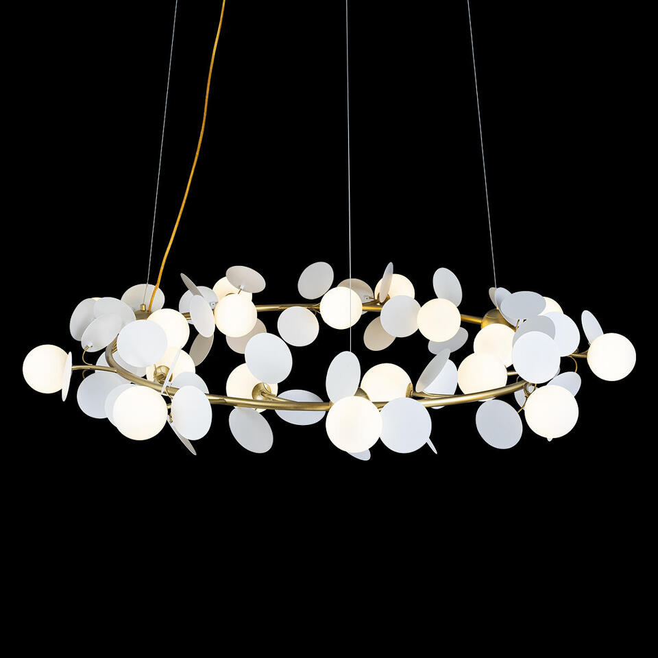 Фото №7  Люстра 10008/1300 white Подвесная люстра LOFT IT Matisse