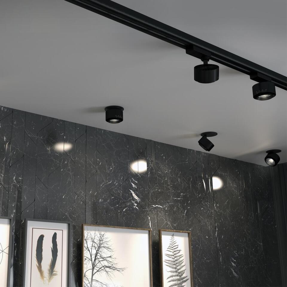 Фото №7  NOVOTECH 358944 SPOT NT22 456 черный Светильник встраиваемый светодиодный IP20 LED 4000К 18W 220V EDDY