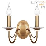 Превью фото №1  LUMION 8033/2W CLASSI LN26 000 металл/стекло, медь/прозрачный Бра E14 2*40W 220V INCANTO