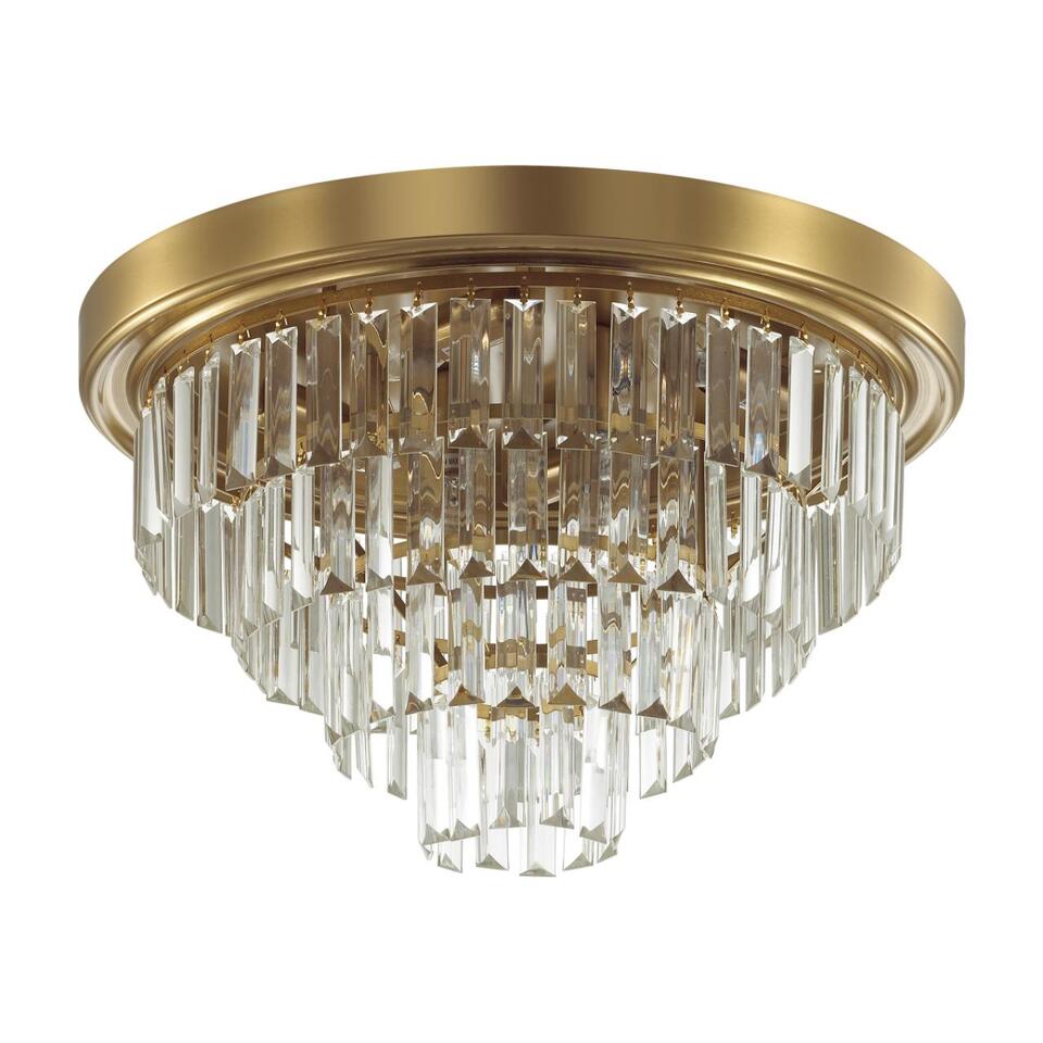 Фото №6  Люстра LUMION 5257/6C CLASSI LN26 119 латунь Люстра потолочная E14 6*40W 220V ZAHA