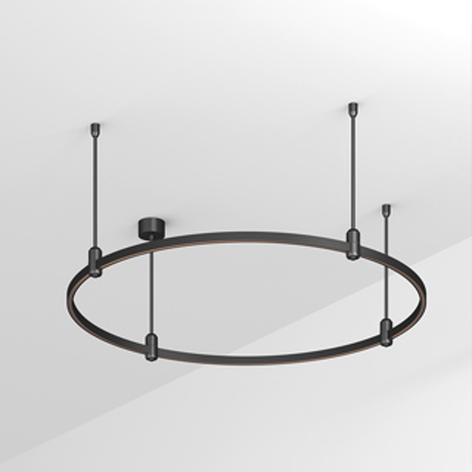 Фото №1  Arlight Основание ART-APRIORI-ROUND-ROD-400-R1000 (BK) ( IP20 Металл, 3 года)