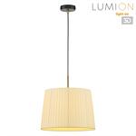 Превью фото №1  Подвесной светильник LUMION 8302/1 MODERNI LN26 519 бронза/черный/бежевый, металл/текстиль Подвес E27 1*60W 220V TUNE