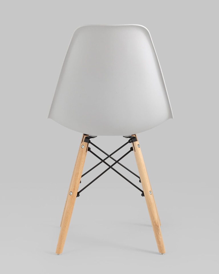 Фото №10  Стул Eames Style DSW светло-серый x4 (разборный каркас)