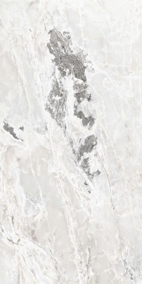 Фото №5  CASA DOLCE CASA Керамогранит ONYX&MORE WHITE BLEND GLO 6MM R 120x240