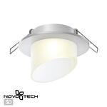 Превью фото №1  NOVOTECH 370897 SPOT NT22 511 белый Светильник встраиваемый IP20 GU10 9W 220V LIRIO