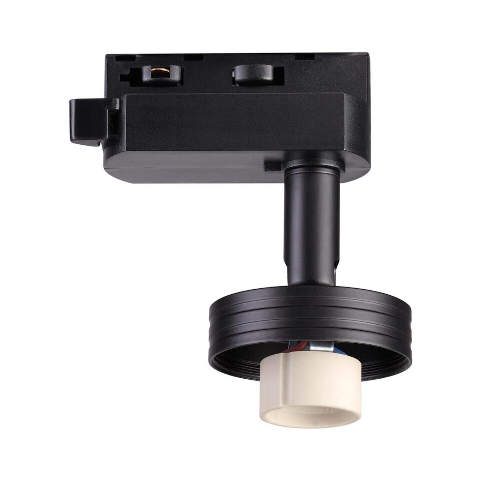 Фото №3  NOVOTECH 370618 KONST NT19 149 черный Корпус трековый однофазный IP20 GU10 50W 220V UNIT