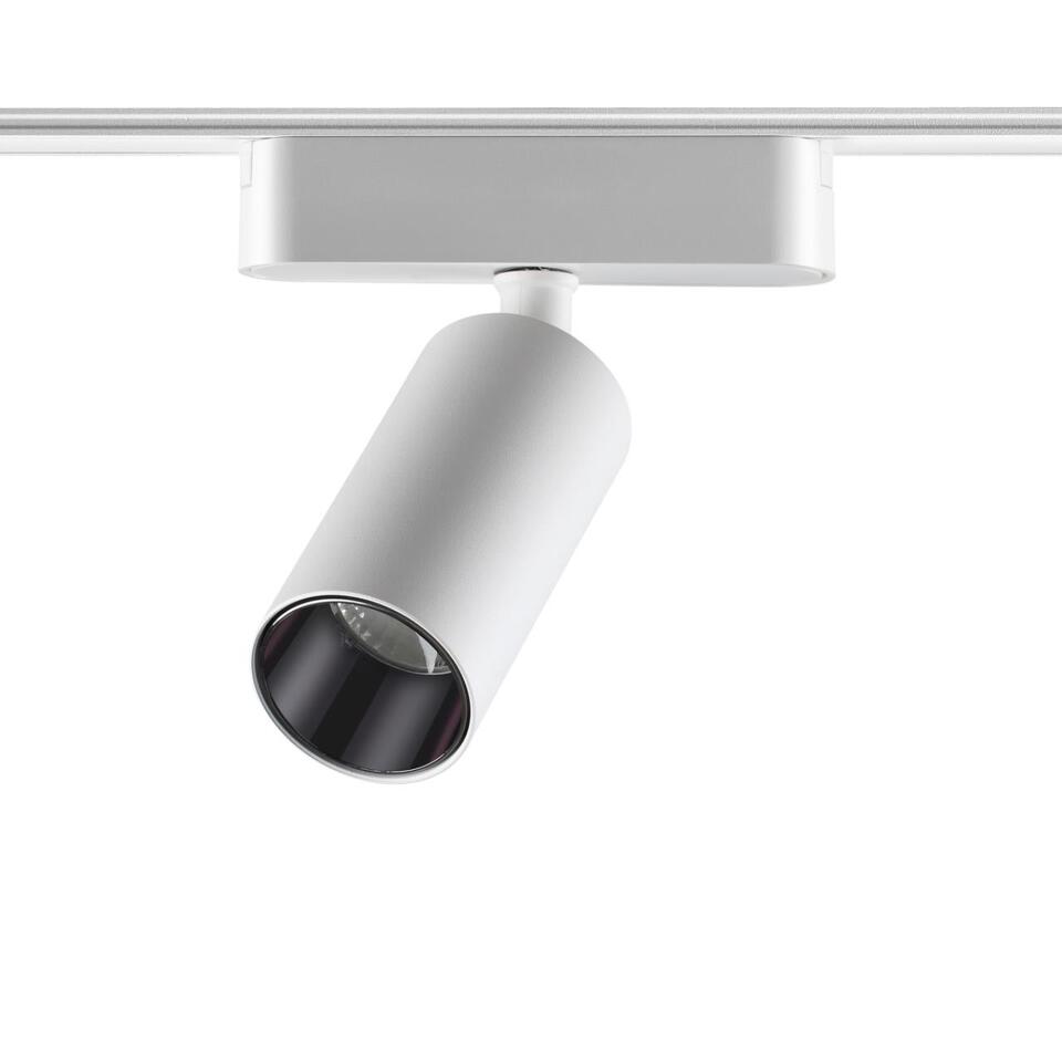 Фото №5  NOVOTECH 359089 SHINO NT23 185 белый Трековый светильник для низков. шинопровода IP20 LED 4000K 12W 48V 1080Лм SMAL
