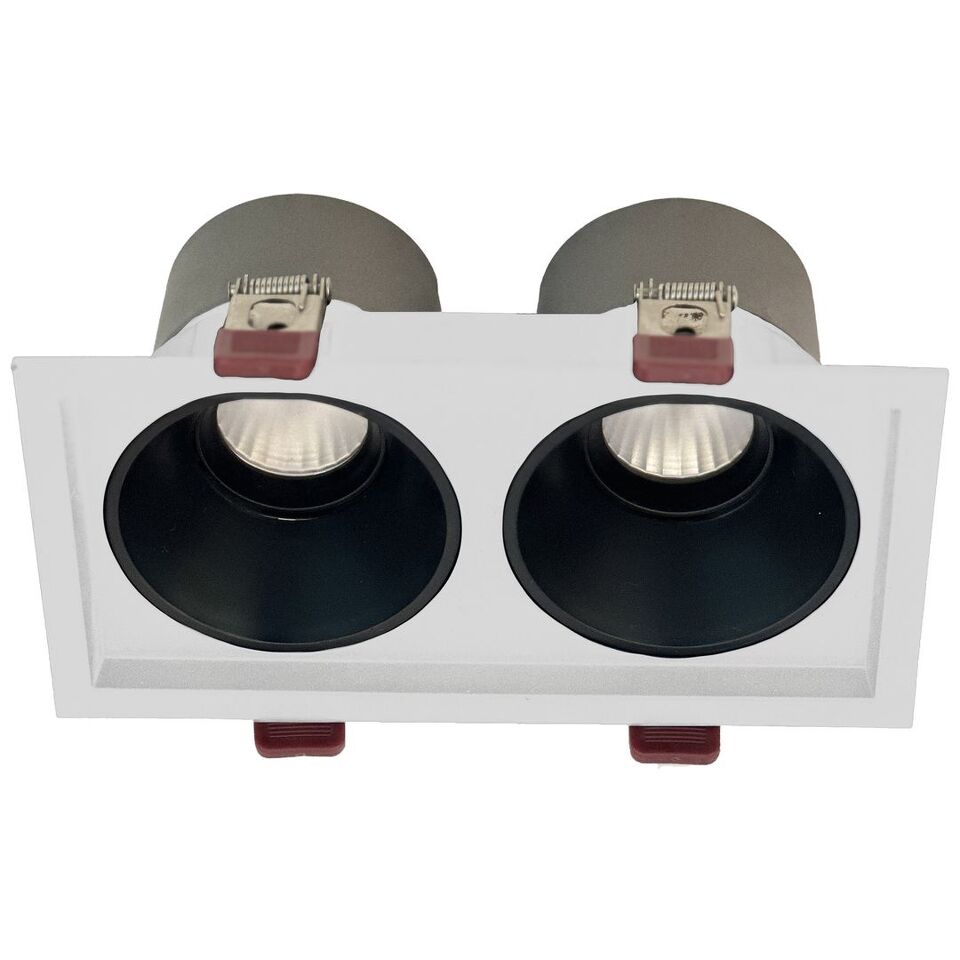 Фото №1  WTD.O21.060.30.20 WERTMARK TECHNICAL DORSUM светильник точечный встраиваемый, LED, 2x10W, 3000K