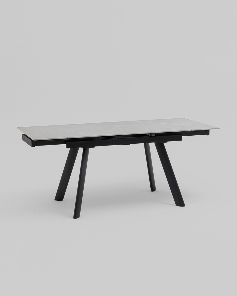 Фото №6  Стол Нэд 120-180/80/76 см столешница керамика Armani Grey