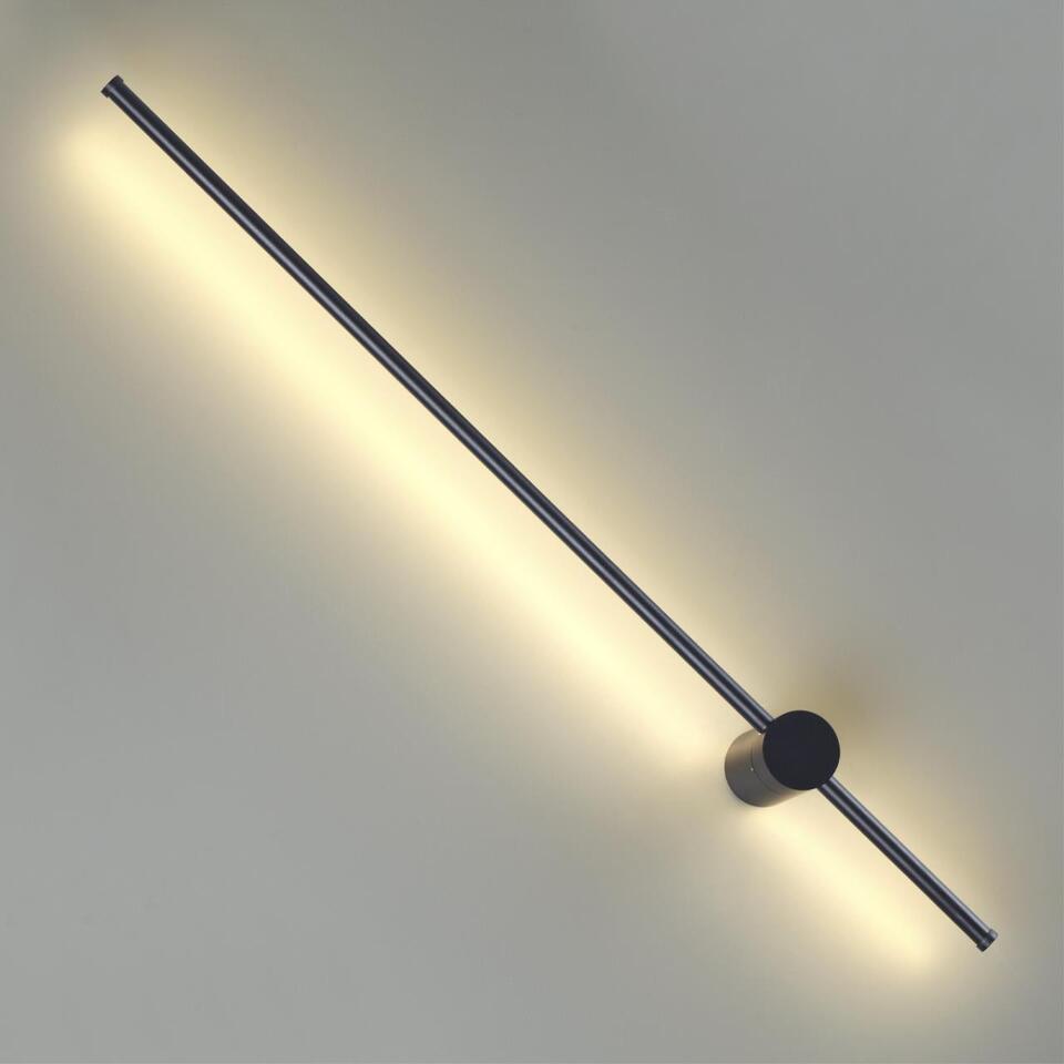 Фото №4  LUMION 5677/12WL LEDIO LN26 440 чёрный Настенный светильник LED 13W 3000K  220V BRAM