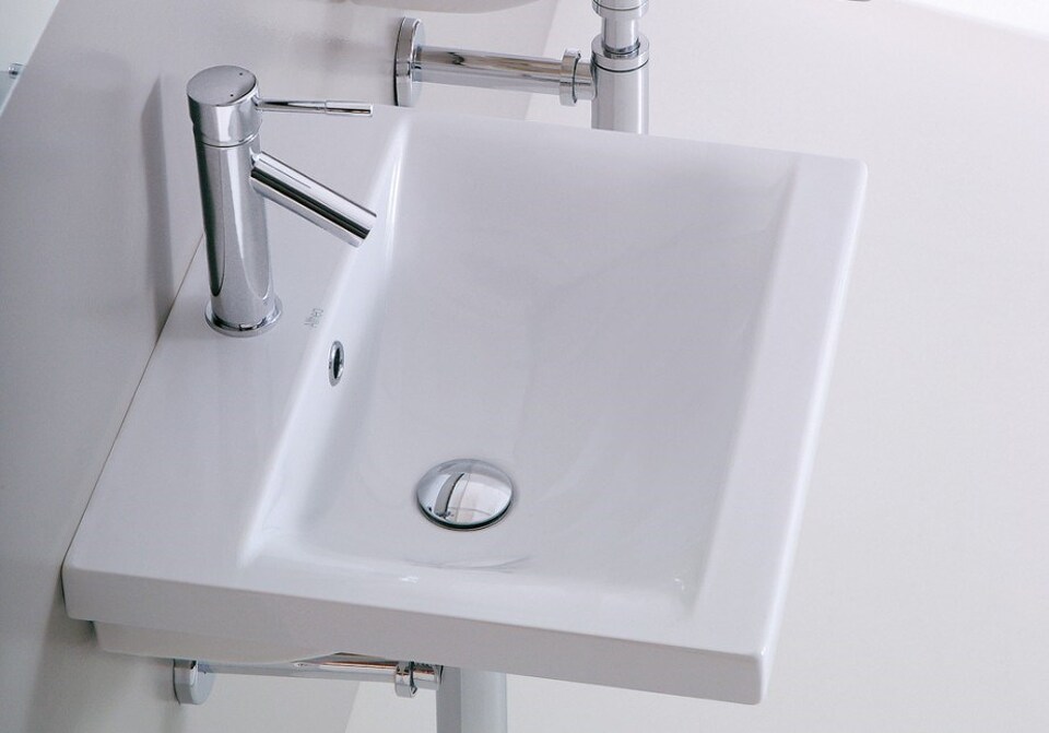 Фото №7  Раковина 30383 Althea Clever подвесная раковина 60x39 см.  Матовый черный Plus-Ton®