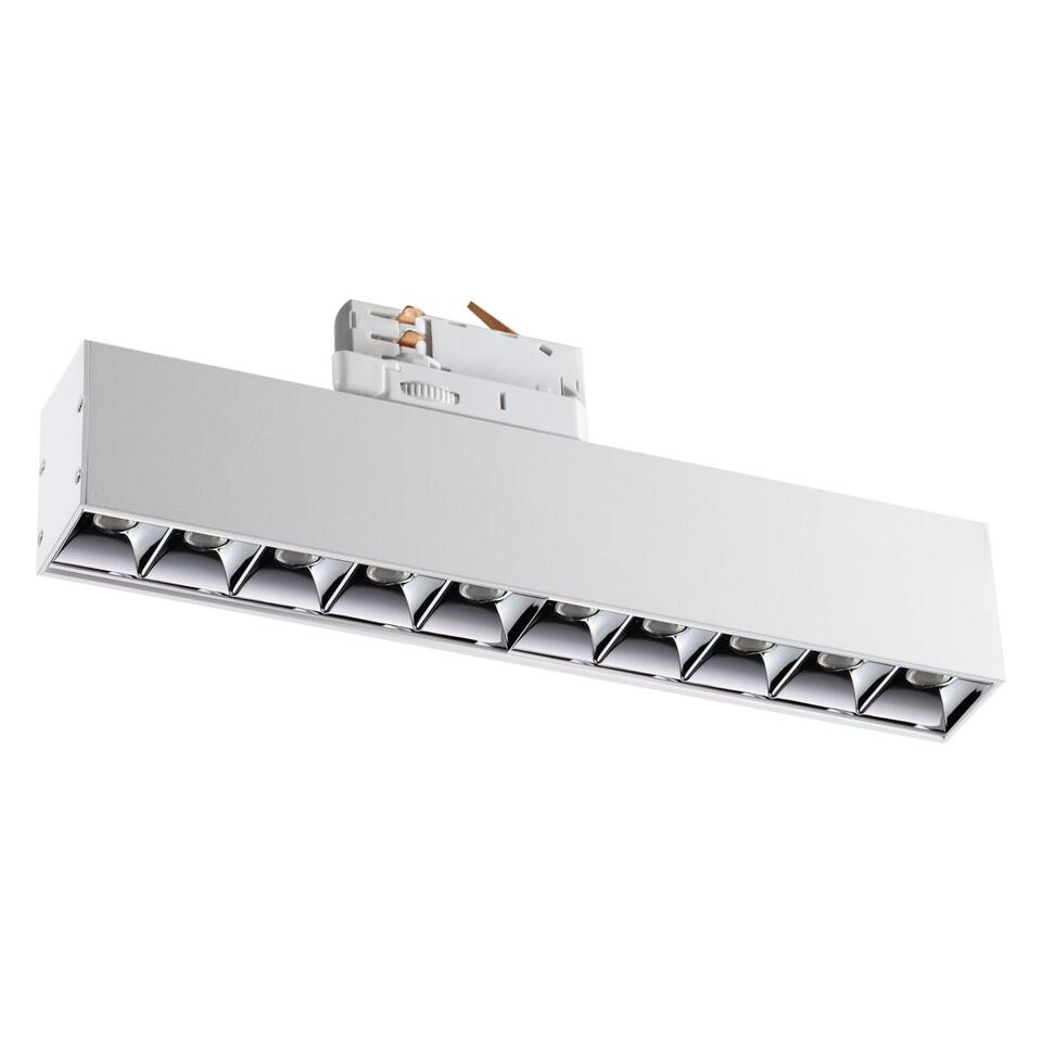 Фото №3  NOVOTECH 358862 PORT NT22 262 белый Светильник трехфазный трековый светодиодный IP20 LED 4000K 16W 220V ITER