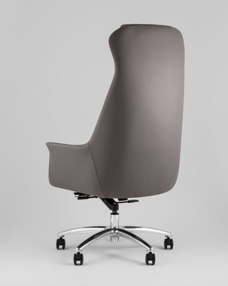 Фото №10  Кресло Кресло руководителя TopChairs Viking NEW серое