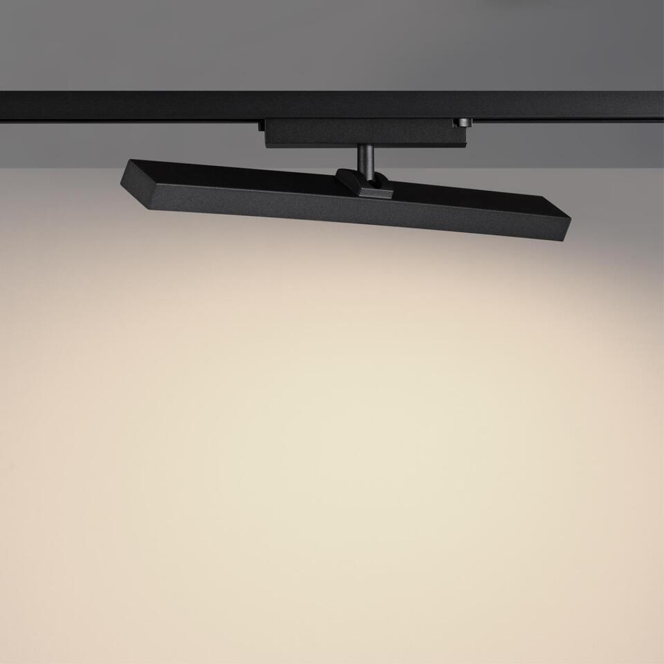 Фото №7  NOVOTECH 359773 PORT NT25 242 черный Светильник однофазный двухжильный трековый с переключ. цв. температуры IP20 LED 24W 180-265V 2700К/3200К/4000К STRATUS