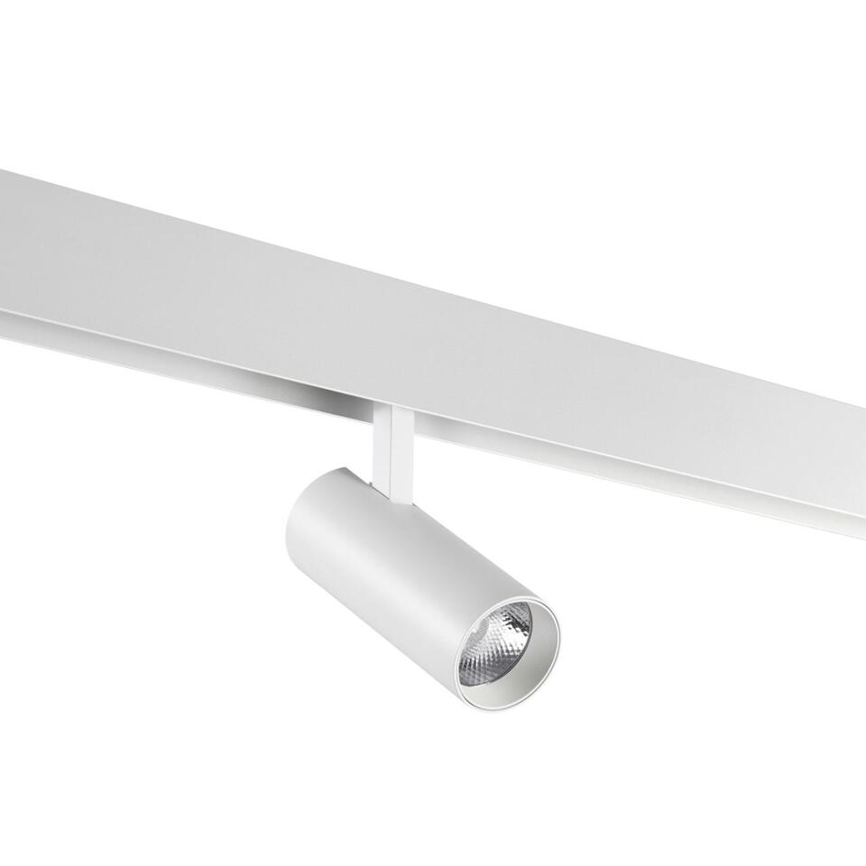 Фото №4  NOVOTECH 359202 SHINO NT23 164 белый Трековый светильник для низков. шинопровода IP20 LED 3000К 12W 48V 960Лм FLUM