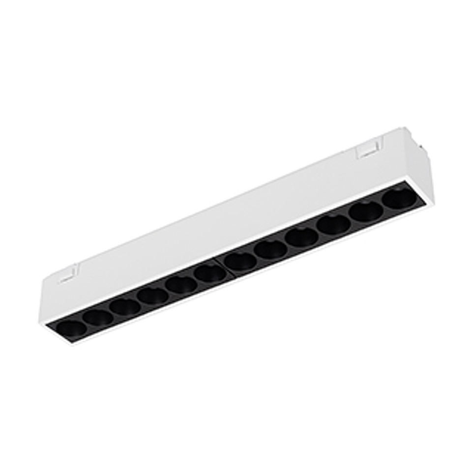 Фото №1  Arlight Светильник MAG-VIBE-LASER-L197-12W Warm3000 (WH, 24 deg, 48V) ( IP20 Металл, 5 лет)