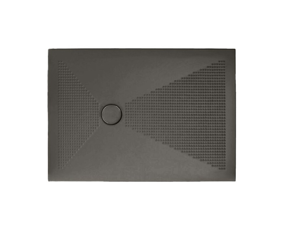 Фото №10  UPC912 / UPCM912 Althea душевой поддон 90х120, 3 см  Матовый графит  Plus-Ton®