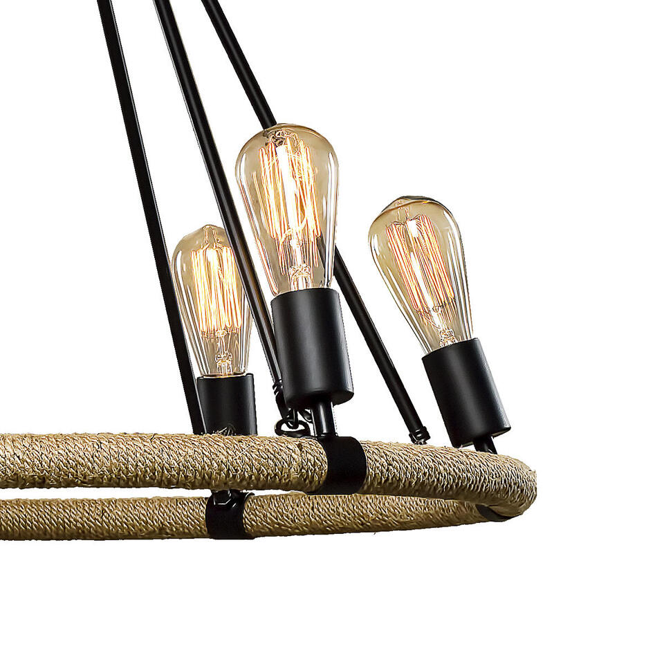 Фото №4  Люстра LOFT1861/6 Подвесная люстра LOFT IT Rope filament