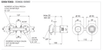 Превью фото №2  Смеситель для душа Remer Element ET93ZPBO, белый матовый