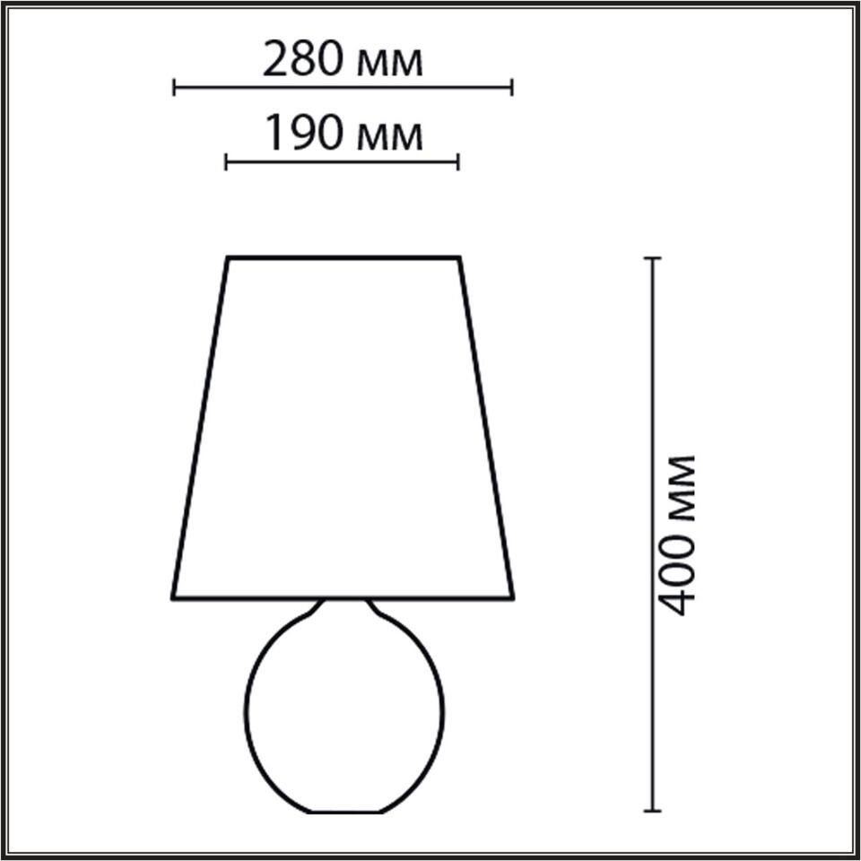 Фото №7  Настольная лампа LUMION 8119/1T COMFI LN26 489 серый, керамика/текстиль Настольная лампа E27 1*60W 220V AVALONA