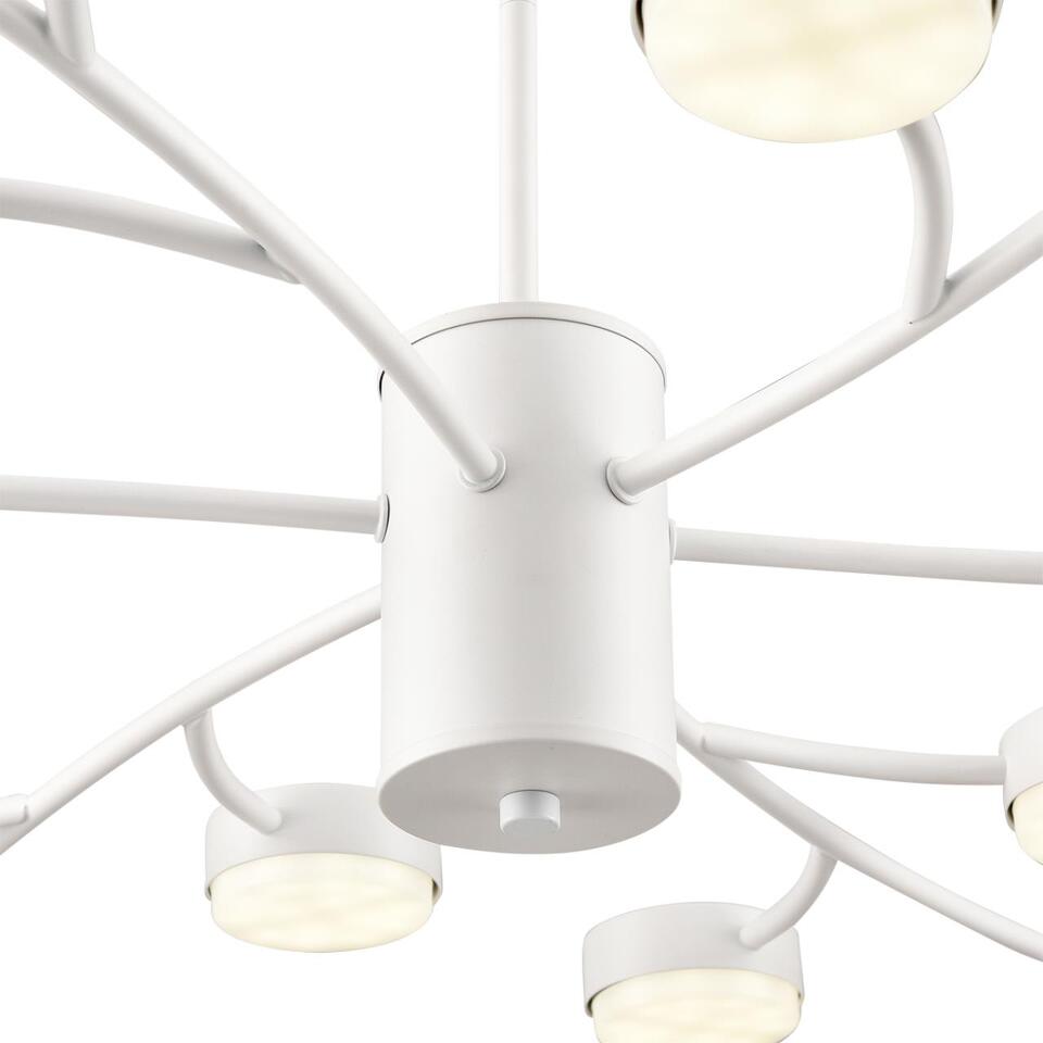 Фото №8  Люстра LUMION 8265/18 COMFI LN26 233 металл, белый Люстра GX53 LED 18*7W 220V TORINA