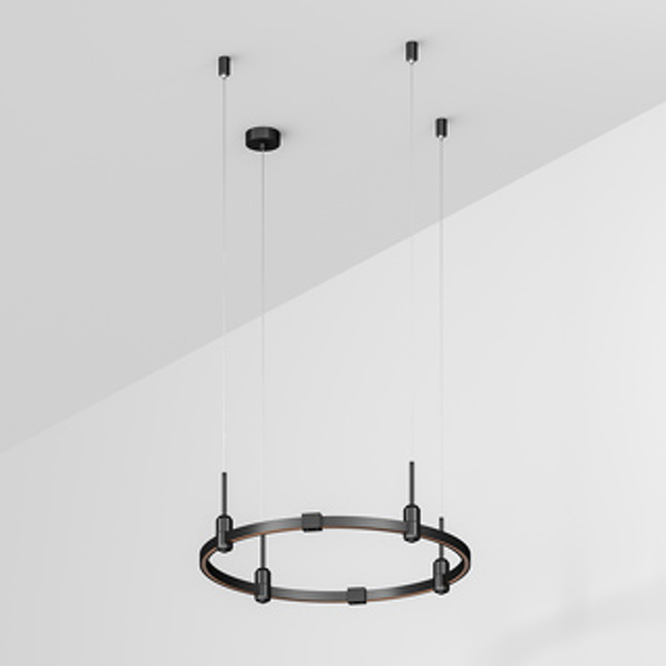 Фото №1  Arlight Основание ART-APRIORI-ROUND-HANG-R600 (BK) ( IP20 Металл, 3 года)