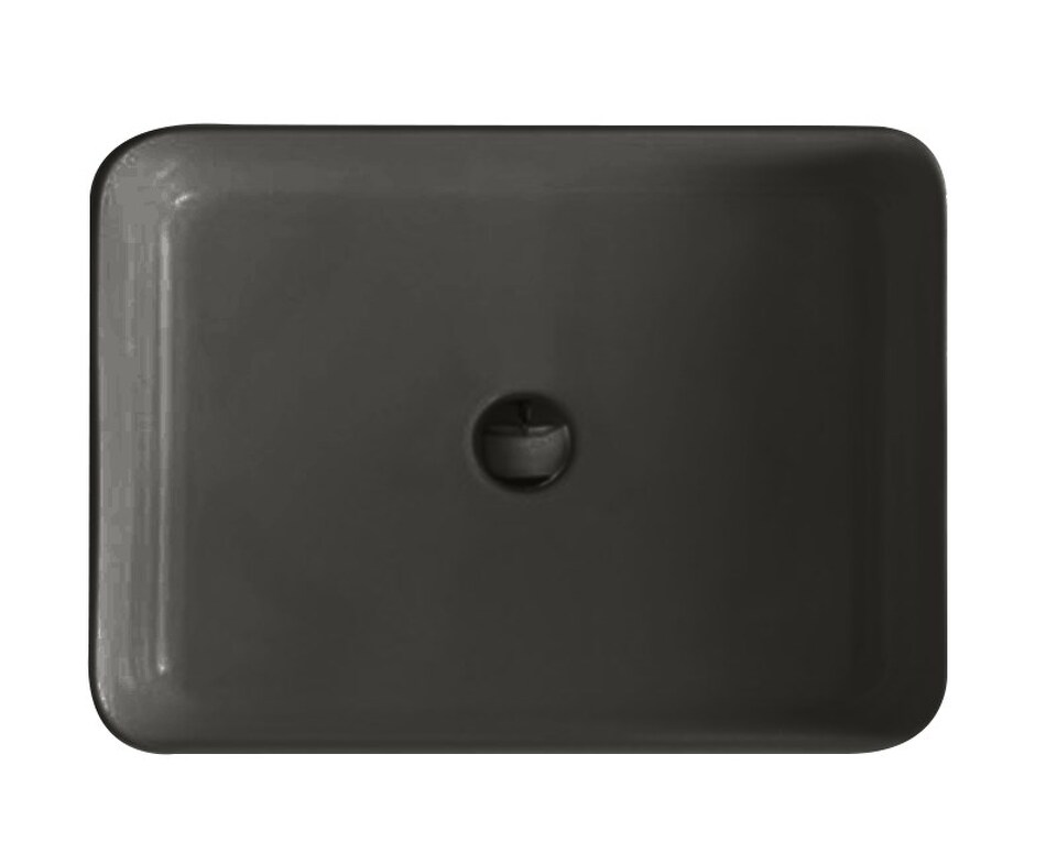 Фото №8  Раковина 40884 / PUP Althea UP раковина накладная 55x40  Матовый черный Plus-Ton®