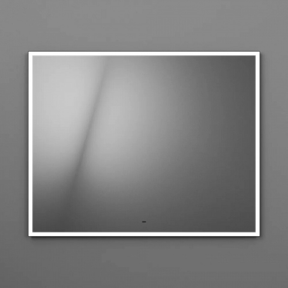 Фото №14  Teymi Зеркало Helmi 100х80, LED Black Edition, сенсор на взмах