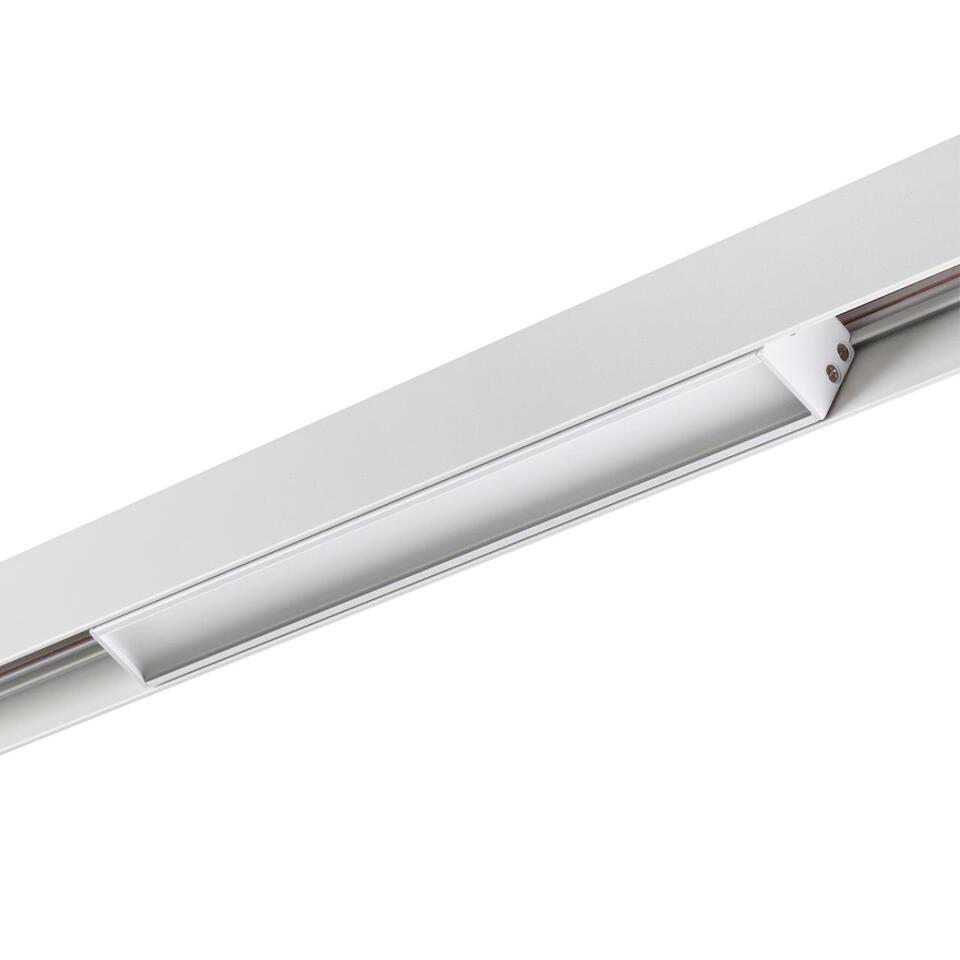 Фото №8  NOVOTECH 358409 SHINO NT20 152 белый Трековый светильник для низков. шинопровода IP20 LED 4000K 12W 48V FLUM