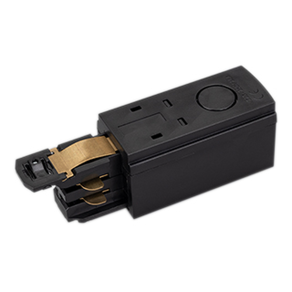 Фото №1  Arlight Коннектор питания LGD-4TR-CON-POWER-R-BK (D) ( IP20 Пластик, 3 года)