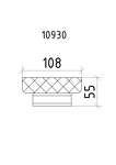 Превью фото №2  Boheme Настольная мыльница ROYALE CRISTAL GOLD