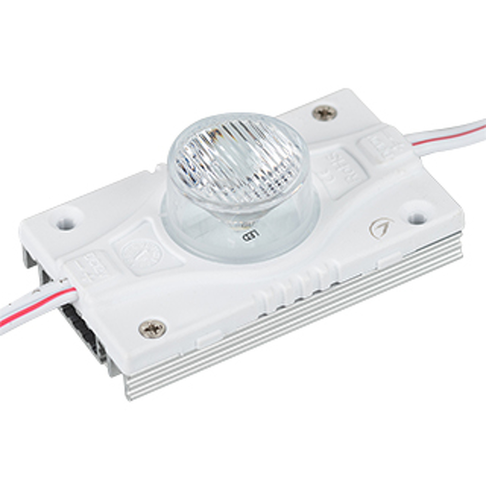 Фото №1  Arlight Модуль герметичный ARL-ORION-S30-12V White 15x55 deg (3535, 1 LED) ( Закрытый)