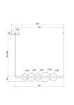 Превью фото №2  Подвесной светильник Подвесной светильник Freya FR5396PL-L11BS