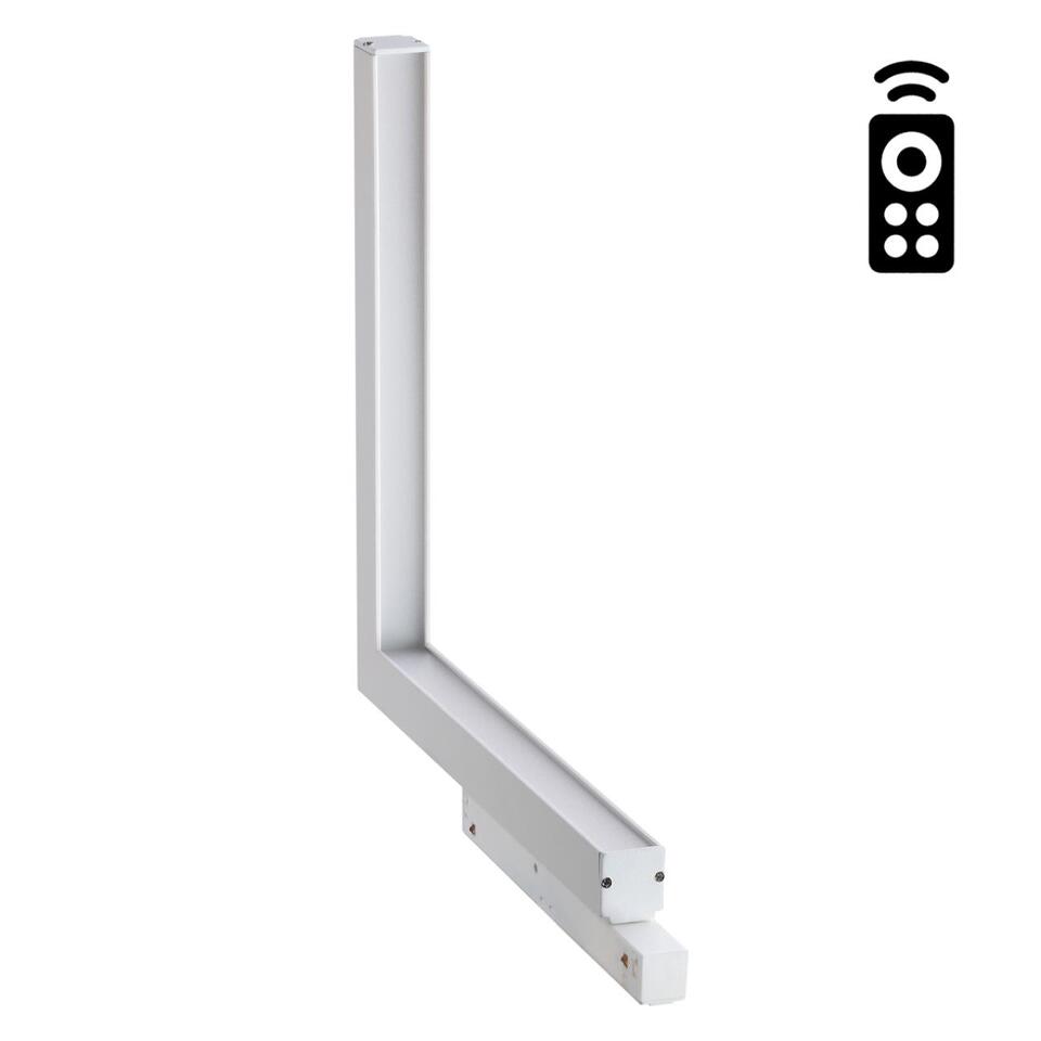 Фото №6  NOVOTECH 358914 SHINO NT22 067 белый Трековый светильник для низков.шинопровода диммируемый с пультом ДУ со сменой цв.температуры IP20 LED 3000~6500К 24W 48V F