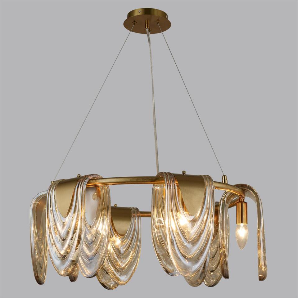 Фото №3  Люстра LUMION 6515/6 NEOCLASSI LN23 000 латунь Люстра E14 6*40W 220V OCHRE