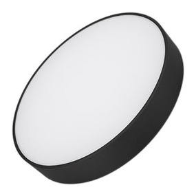Фото Arlight Светильник IM-RONDO-EMERGENCY-3H-R400-40W Warm3000 (BK, 120 deg, 230V) ( IP40 Металл, 2 года)