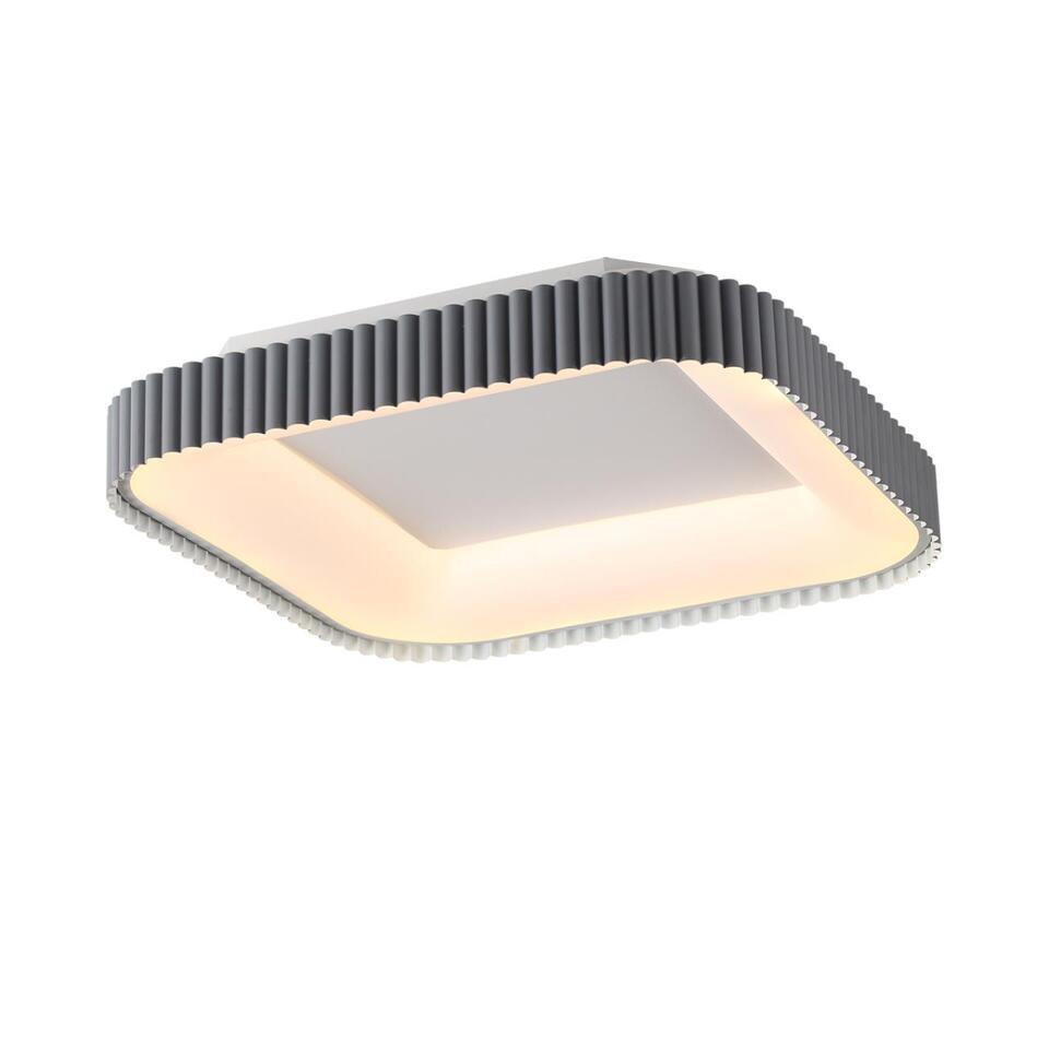 Фото №10  SONEX 7769/56L AVRA LED SN 578 Светильник металл/белый/серый LED (56Вт+14Вт) 3000-6000K 500х500 IP43 пульт ДУ+подсветка SHARMEL