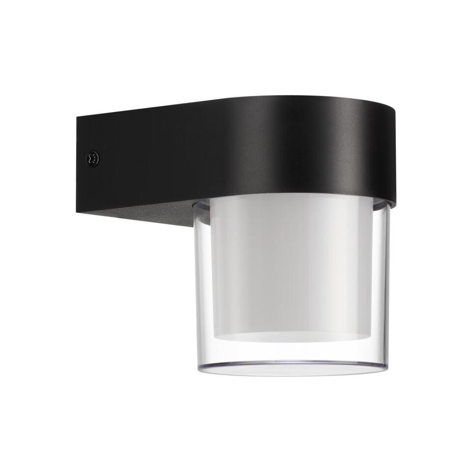 Фото №6  NOVOTECH 359297 STREET NT24 774 черный Светильник ландшафтный настенный IP65 LED 5W 4000K 175-265V OPAL